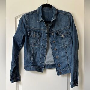 Kut from the Kloth Dark Blue Jean Jacket